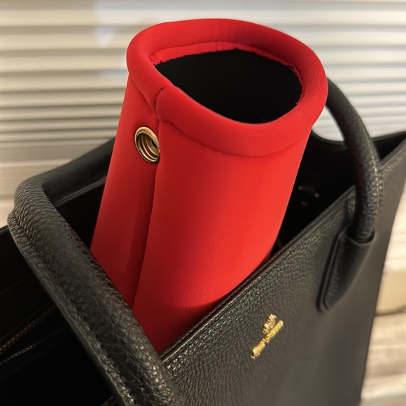 Red Fleece Black Bag - Picture 7 of 7